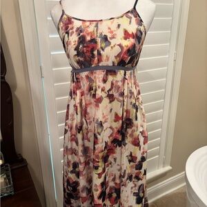Simply Vera by Vera Wang Floral Watercolor Maxi Dress